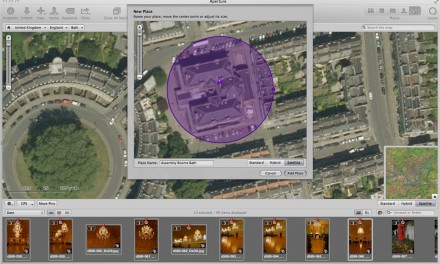 Put your photos on the map with the Aperture Places feature