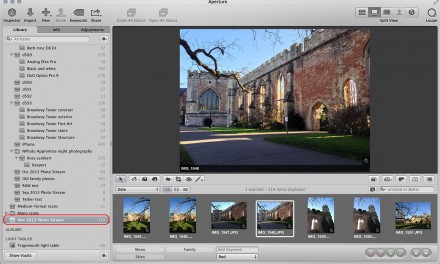 A quick guide to photo stream setup for iOS and Aperture